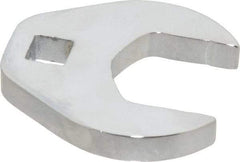 Proto - 1-1/16" 3/8" Drive Chrome Open End Crowfoot Wrench - 2.09" Head Diam x 0.38" Head Thickness - Apex Tool & Supply