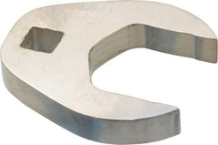 Proto - 1-3/16" 3/8" Drive Chrome Open End Crowfoot Wrench - 2.12" Head Diam x 0.38" Head Thickness - Apex Tool & Supply