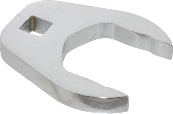 Proto - 1-5/16" 3/8" Drive Chrome Open End Crowfoot Wrench - 0.53" Head Diam x 0.38" Head Thickness - Apex Tool & Supply