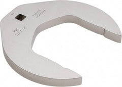Proto - 2-7/8" 3/8" Drive Chrome Open End Crowfoot Wrench - 5.09" Head Diam x 1/2" Head Thickness - Apex Tool & Supply
