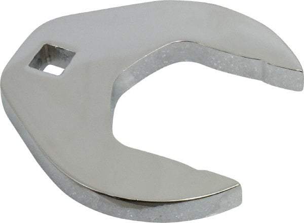 Proto - 2-1/8" 1/2" Drive Chrome Open End Crowfoot Wrench - 3-31/32" Head Diam x 1/2" Head Thickness - Apex Tool & Supply