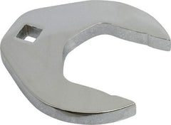 Proto - 2-1/8" 1/2" Drive Chrome Open End Crowfoot Wrench - 3-31/32" Head Diam x 1/2" Head Thickness - Apex Tool & Supply