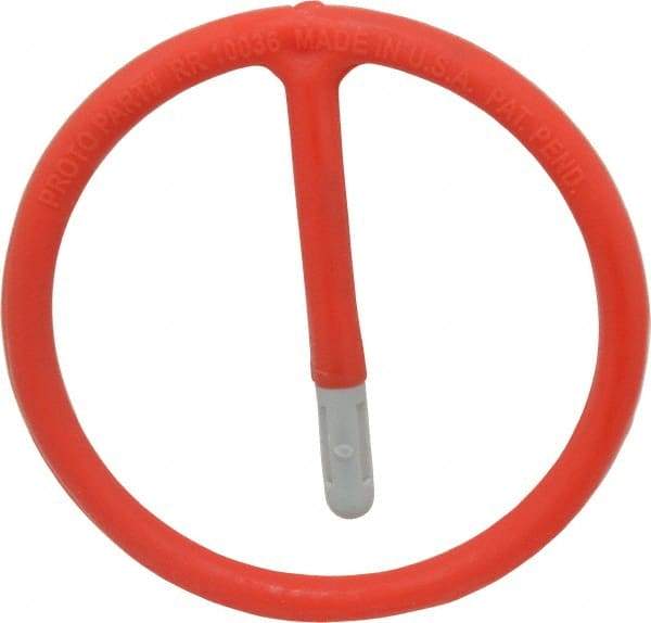 Proto - 1" Drive 2-1/4" Groove Diam, Socket Retaining Ring - 2.46" Ring Diam, 0.21" High - Apex Tool & Supply