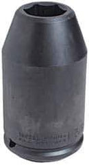 Proto - 1-1/2" Drive 4-1/4" Deep Impact Socket - 6 Points, 7-1/4" OAL - Apex Tool & Supply