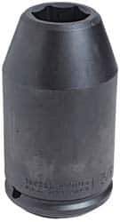 Proto - 1-1/2" Drive 2-5/8" Deep Impact Socket - 6 Points, 6" OAL - Apex Tool & Supply