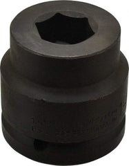Proto - 1-1/2" Drive 1-5/16" Standard Impact Socket - 6 Points, 3-1/8" OAL - Apex Tool & Supply