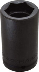 Proto - 3/4" Drive 1-1/2" Deep Thin Wall Impact Socket - 6 Points, 4" OAL - Apex Tool & Supply