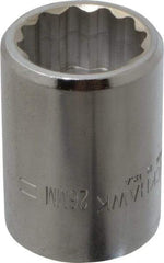 Blackhawk by Proto - 3/4" Drive, Standard Hand Socket - 12 Points, 2" OAL, Alloy Steel, Black Finish - Apex Tool & Supply