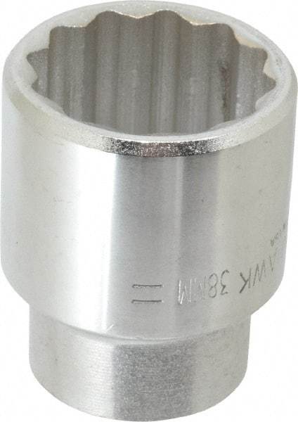 Blackhawk by Proto - 3/4" Drive, Standard Hand Socket - 12 Points, 2-13/32" OAL, Alloy Steel, Black Finish - Apex Tool & Supply