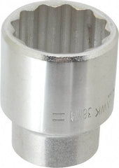 Blackhawk by Proto - 3/4" Drive, Standard Hand Socket - 12 Points, 2-13/32" OAL, Alloy Steel, Black Finish - Apex Tool & Supply