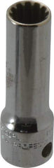Proto - 3/8" Drive, 3/8" Socket, Spline Socket - 12 Points, 2-1/8" OAL - Apex Tool & Supply