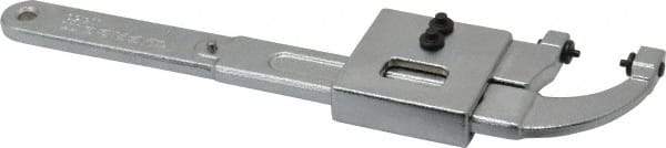 Facom - 0" to 1-31/32" Capacity, Satin Chrome Finish, Pin Spanner Wrench - 8-15/32" OAL, 2.5mm Hook Pin Height - Apex Tool & Supply