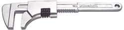 Facom - 10" Hardened Steel Straight Pipe Wrench - 2-1/4" Pipe Capacity - Apex Tool & Supply