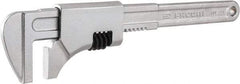 Facom - 14-3/4" Hardened Steel Straight Pipe Wrench - 3-9/64" Pipe Capacity - Apex Tool & Supply