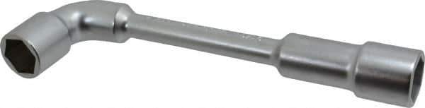 Facom - 15/16", 6 Point, Satin Chrome Coated, 90 ° Offset Socket Wrench - 250mm OAL, 34.5mm Head Thickness - Apex Tool & Supply
