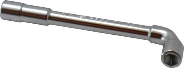 Facom - 5/16", 6 Point, Satin Chrome Coated, 90 ° Offset Socket Wrench - 114mm OAL, 12.5mm Head Thickness - Apex Tool & Supply