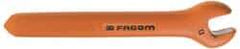 Facom - 11mm Open End Wrench - 5-5/16" OAL, Single End, Insulating Elastomer Finish - Apex Tool & Supply