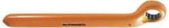 Facom - 19mm 12 Point Insulated Offset Box Wrench - Single End, 1-1/4" Head Diam x 9/16" Head Thickness, 8-15/32" OAL, Steel - Apex Tool & Supply