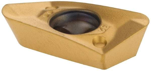 Kennametal - EP1832 HD Grade KC725M Carbide Milling Insert - TiN/TiCN/TiN Finish, 0.2165" Thick, 3.2mm Corner Radius - Apex Tool & Supply