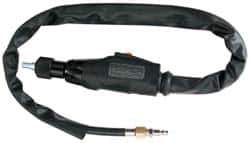 Florida Pneumatic - 5/16" Collet, Straight Handle, Straight Air Die Grinder - 2,800 RPM, 4 CFM, 0.5 hp, 90 psi, 1/4" Inlet - Apex Tool & Supply