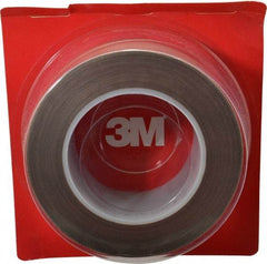 3M - 36 Yd Long x 2" Wide, Series 5453, Brown Silicone Glass Cloth/PTFE Tape - 8.2 mil Thick, 175 Lb/In Tensile Strength - Apex Tool & Supply