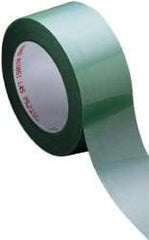 3M - 36 Yds. x 1-1/2", Clear Polyester Film Tape - 396 Series, 4.1 mil Thick, 43 Lb./Inch Tensile Strength - Apex Tool & Supply