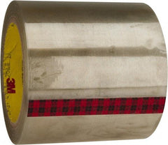 3M - 36 Yds. x 4", Clear Polyester Film Tape - 396 Series, 4.1 mil Thick, 43 Lb./Inch Tensile Strength - Apex Tool & Supply