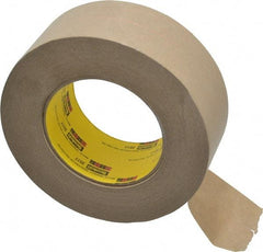 3M - 2" Wide x 60 Yd Long Brown Paper Masking Tape - Series 2517, 6.5 mil Thick, 35 In/Lb Tensile Strength - Apex Tool & Supply