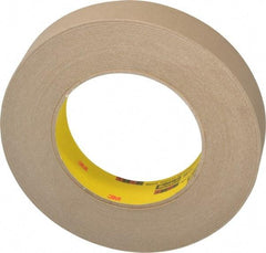 3M - 1" Wide x 60 Yd Long Brown Paper Masking Tape - Series 2517, 6.5 mil Thick, 35 In/Lb Tensile Strength - Apex Tool & Supply