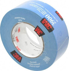 3M - 2" x 55m Blue Duct Tape - 8.1 mil, Rubber Adhesive, Polyethylene Film Backing, 32 Lb/ln Tensile Strength, 200°F Max, Series 3900 - Apex Tool & Supply