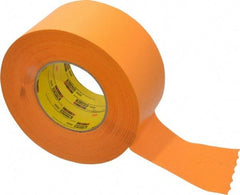 3M - 3" Wide x 60 Yd Long Orange Paper Masking Tape - Series 2525, 9.5 mil Thick, 49 In/Lb Tensile Strength - Apex Tool & Supply