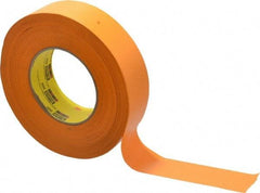 3M - 1-1/2" Wide x 60 Yd Long Orange Paper Masking Tape - Series 2525, 9.5 mil Thick, 49 In/Lb Tensile Strength - Apex Tool & Supply