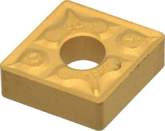 Iscar - CNMG432 TF Grade IC9250 Carbide Turning Insert - TiCN/Al2O3/TiN Finish, 80° Diamond, 1/2" Inscr Circle, 3/16" Thick, 1/32" Corner Radius - Apex Tool & Supply