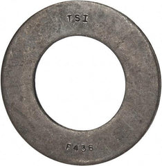 Value Collection - 2" Screw, Grade 8 Alloy Steel SAE Flat Washer - 2-1/8" ID x 3-3/4" OD, 0.196" Thick, Plain Finish - Apex Tool & Supply