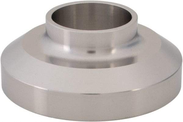 VNE - 1", E-Line Style, Sanitary Stainless Steel Pipe Short Welding Ferrule - Female Connection, Grade 304 - Apex Tool & Supply