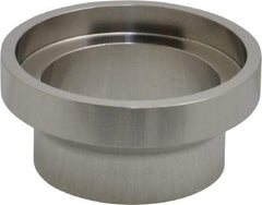 VNE - 1-1/2", E-Line Style, Sanitary Stainless Steel Pipe Short Welding Ferrule - Female Connection, Grade 304 - Apex Tool & Supply