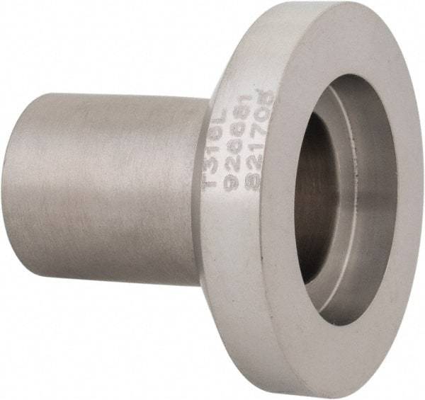 VNE - 1", E-Line Style, Sanitary Stainless Steel Pipe Long Welding Ferrule - Female Connection, Grade 316L - Apex Tool & Supply