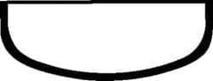VNE - 3", Unpolished Style, Sanitary Stainless Steel Pipe End Cap - Butt Weld Connection, Grade 304 - Apex Tool & Supply