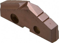 Allied Machine and Engineering - 1-25/32" Diam x 1/4" Thick, Seat Code 3, 132° Included Angle Spade Drill Insert - AM200 Coated, Cobalt, Grade Super Cobalt, Series GEN2 T-A - Apex Tool & Supply