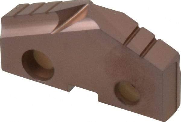 Allied Machine and Engineering - 36mm Diam x 1/4" Thick, Seat Code 3, 132° Included Angle Spade Drill Insert - AM200 Coated, Cobalt, Grade Super Cobalt, Series GEN2 T-A - Apex Tool & Supply