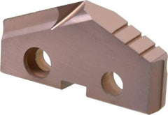 Allied Machine and Engineering - 39mm Diam x 1/4" Thick, Seat Code 3, 132° Included Angle Spade Drill Insert - AM200 Coated, Cobalt, Grade Super Cobalt, Series GEN2 T-A - Apex Tool & Supply