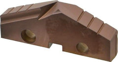 Allied Machine and Engineering - 2-3/32" Diam x 5/16" Thick, Seat Code 4, 132° Included Angle Spade Drill Insert - AM200 Coated, Cobalt, Series GEN2 T-A - Apex Tool & Supply