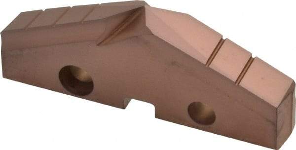 Allied Machine and Engineering - 2-1/4" Diam x 5/16" Thick, Seat Code 4, 132° Included Angle Spade Drill Insert - AM200 Coated, Cobalt, Grade Super Cobalt, Series GEN2 T-A - Apex Tool & Supply