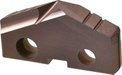 Allied Machine and Engineering - 1-7/16" Diam x 1/4" Thick, Seat Code 3, 132° Included Angle Spade Drill Insert - AM200 Coated, Cobalt, Grade Premium Cobalt, Series GEN2 T-A - Apex Tool & Supply