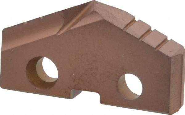 Allied Machine and Engineering - 1-1/2" Diam x 1/4" Thick, Seat Code 3, 132° Included Angle Spade Drill Insert - AM200 Coated, Cobalt, Grade Premium Cobalt, Series GEN2 T-A - Apex Tool & Supply