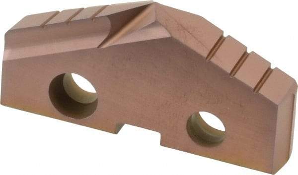 Allied Machine and Engineering - 1-19/32" Diam x 1/4" Thick, Seat Code 3, 132° Included Angle Spade Drill Insert - AM200 Coated, Cobalt, Grade Premium Cobalt, Series GEN2 T-A - Apex Tool & Supply
