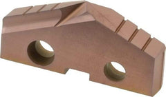Allied Machine and Engineering - 1-19/32" Diam x 1/4" Thick, Seat Code 3, 132° Included Angle Spade Drill Insert - AM200 Coated, Cobalt, Grade Premium Cobalt, Series GEN2 T-A - Apex Tool & Supply