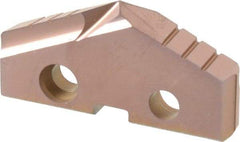Allied Machine and Engineering - 1-5/8" Diam x 1/4" Thick, Seat Code 3, 132° Included Angle Spade Drill Insert - AM200 Coated, Cobalt, Grade Premium Cobalt, Series GEN2 T-A - Apex Tool & Supply
