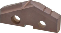 Allied Machine and Engineering - 1-11/16" Diam x 1/4" Thick, Seat Code 3, 132° Included Angle Spade Drill Insert - AM200 Coated, Cobalt, Grade Premium Cobalt, Series GEN2 T-A - Apex Tool & Supply