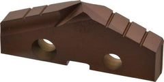 Allied Machine and Engineering - 1-3/4" Diam x 1/4" Thick, Seat Code 3, 132° Included Angle Spade Drill Insert - AM200 Coated, Cobalt, Grade Premium Cobalt, Series GEN2 T-A - Apex Tool & Supply